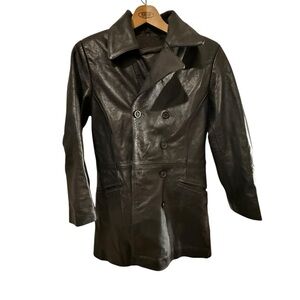 Women’s Vintage Express Leather Jacket XS